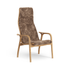Lamino Easy Chair Oak Sahara Sheepskin, Swedese